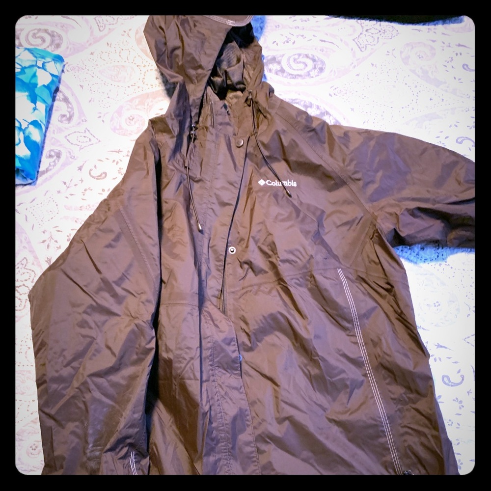 Columbia rain jacket